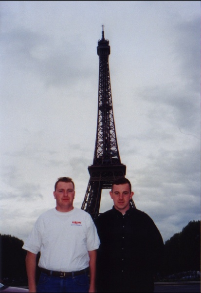 Eiffel with Robert & Oskar